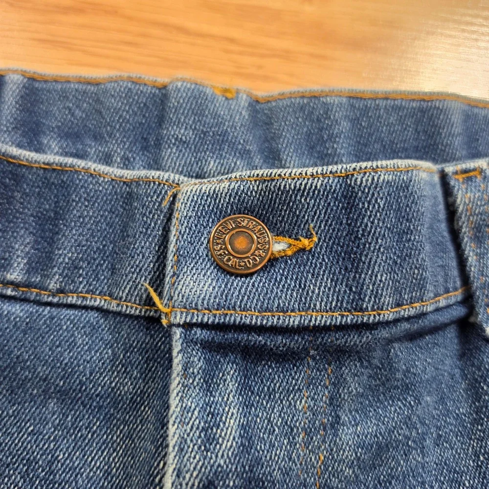 Levi's For Men Jeans Mens 40x32 Blue Vintage 80s Orange Tab USA 40547 Skosh